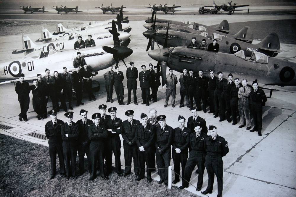Spitfire FRXIV and PRXIX RAFG Crown Copyright